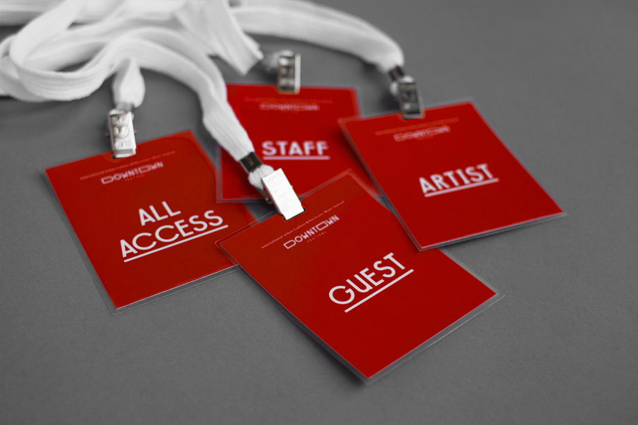 Downtown Festival access passes and accreditation system